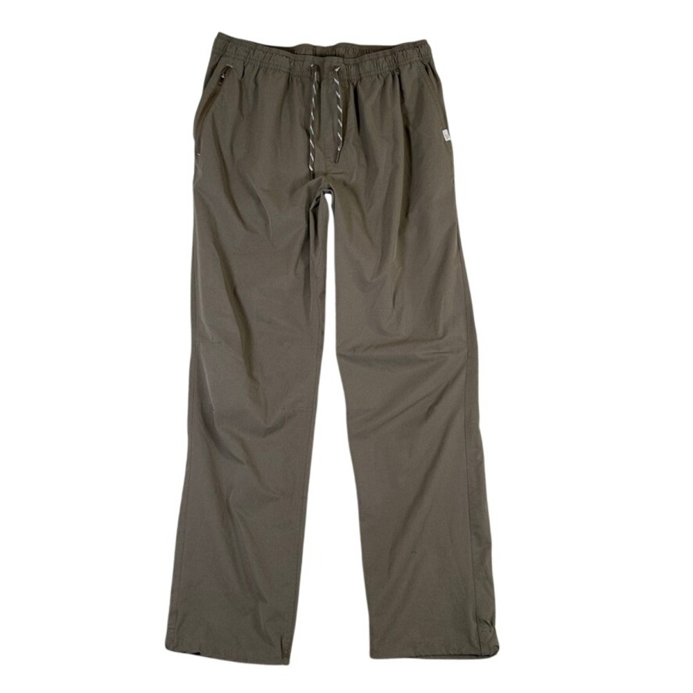 LL Bean Multisport Pants Mens Large 32 Olive Green Hiking Travel 509937